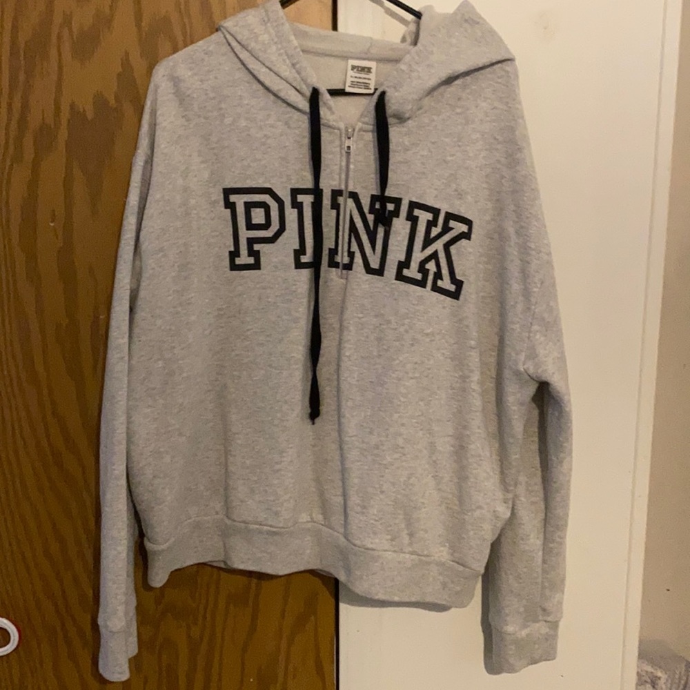 Victoria secret PINK half zip hoodie